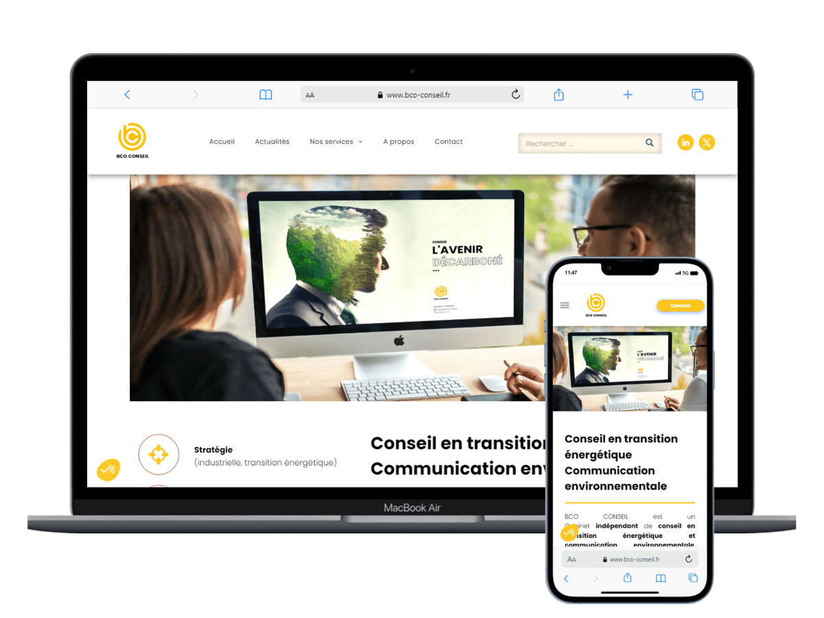 Réalisation site responsive 5