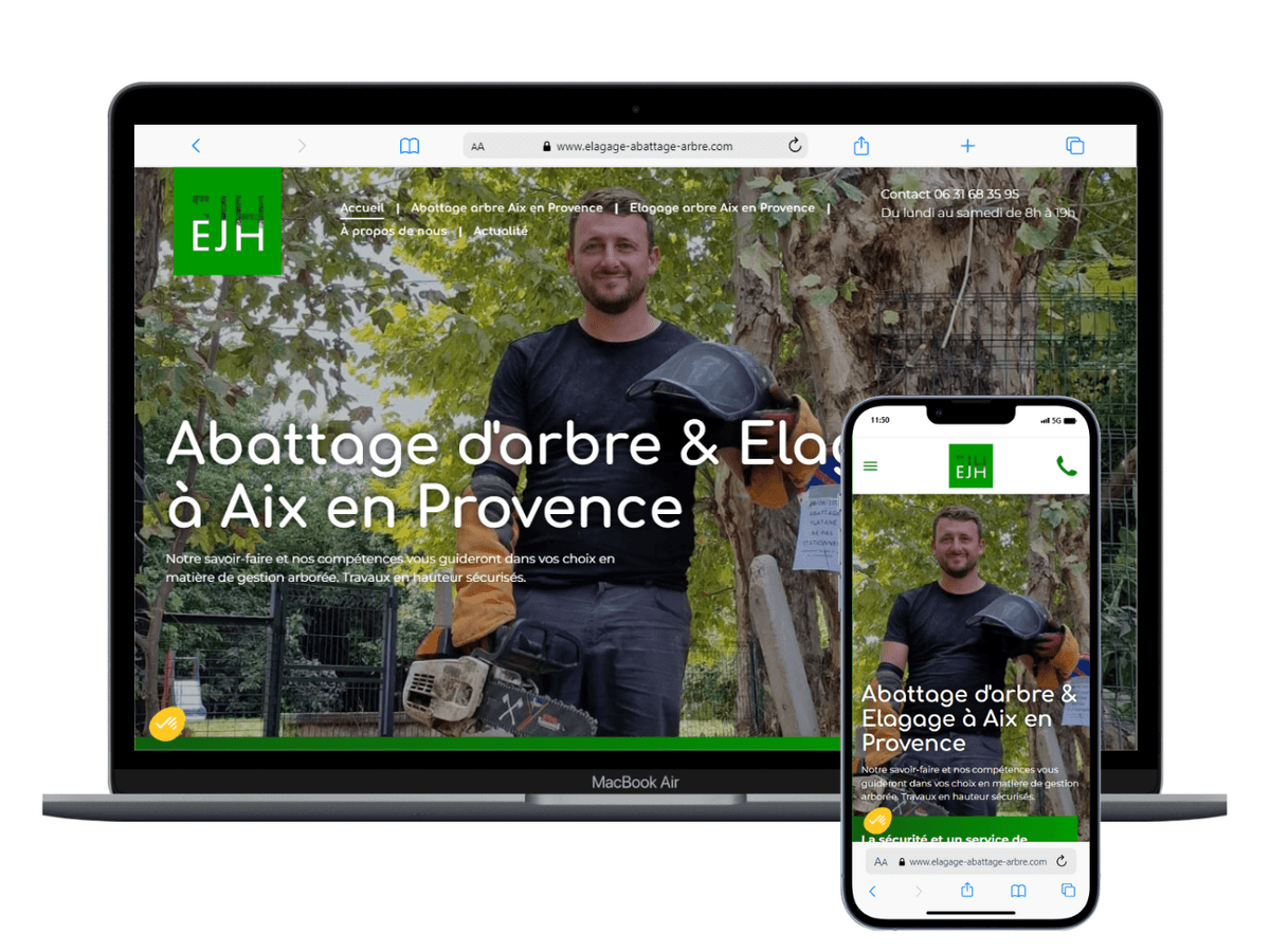 Réalisation site responsive 1